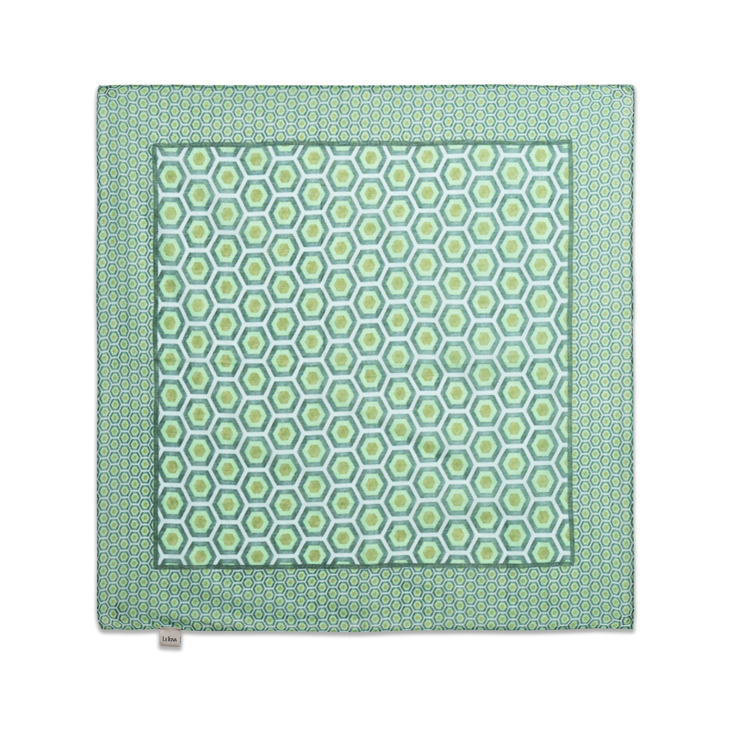 Honeycomb Scarf - Green