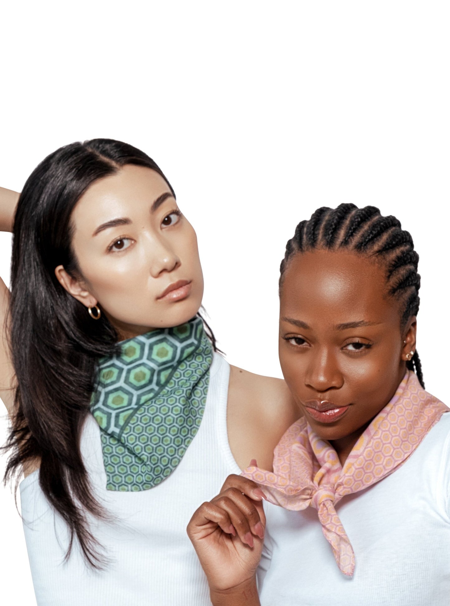 Honeycomb Bandana - Green