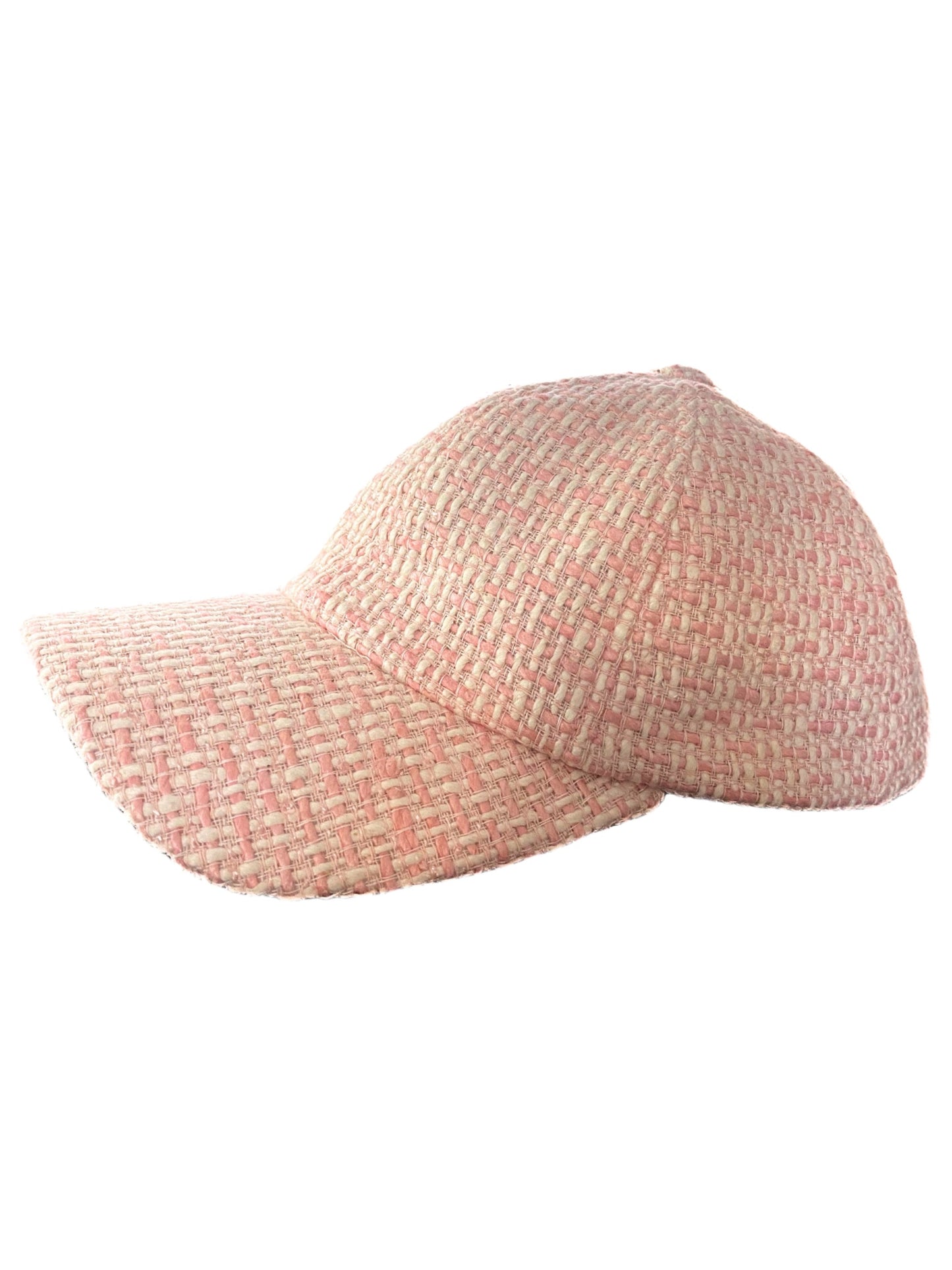 Silk Tweed (Zero Waste) Cap - Peachy