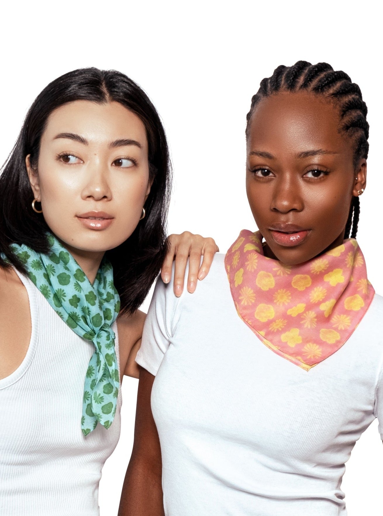 Poppy Bandana - Coral (Made-To-Order)