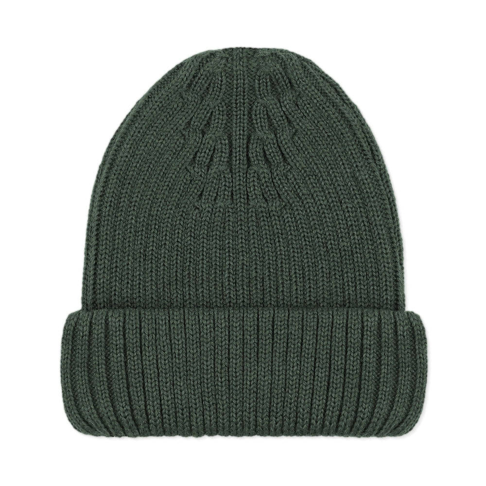 Chunky Merino Beanie - Olive