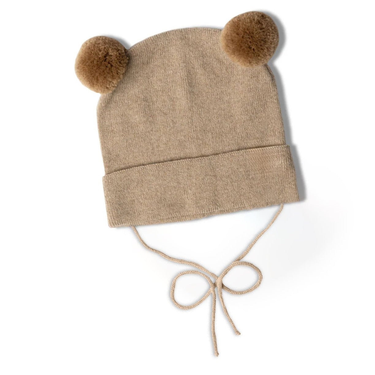 Toddler/Kids Bear Beanie - Caramel