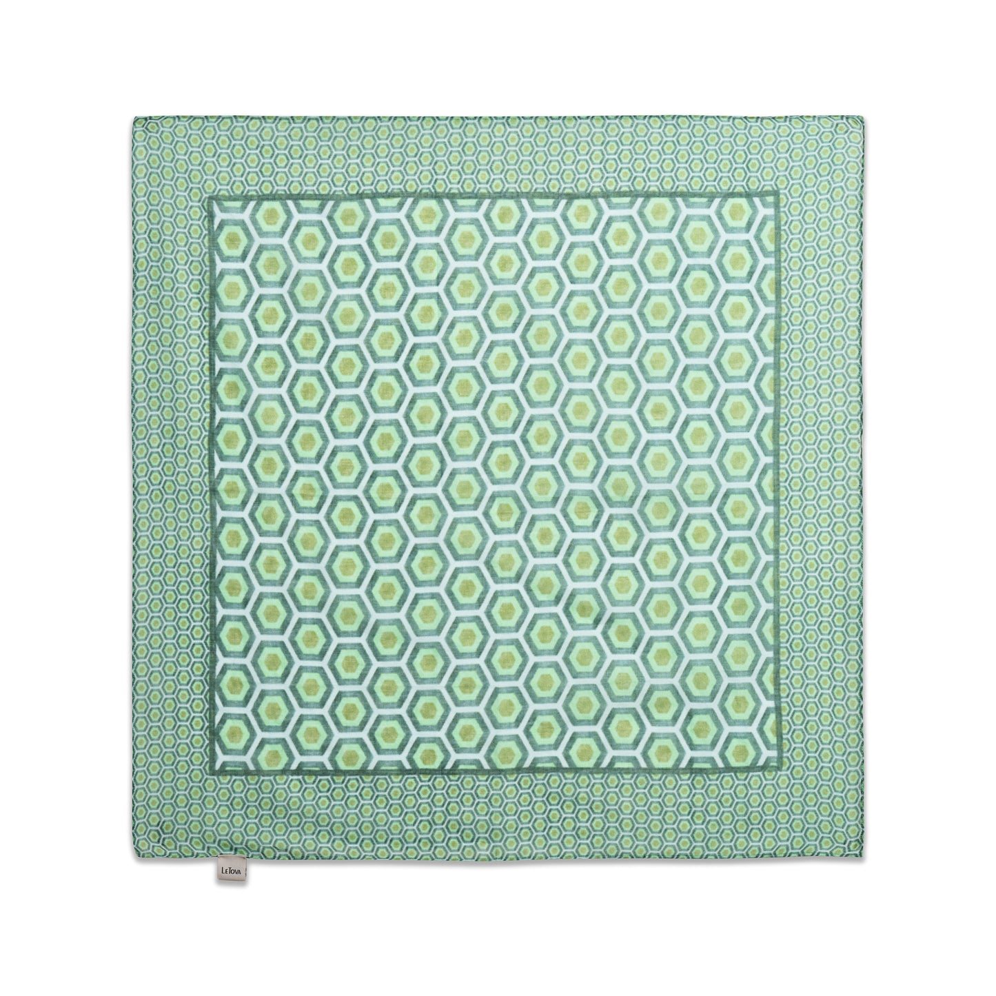 Honeycomb Scarf - Green