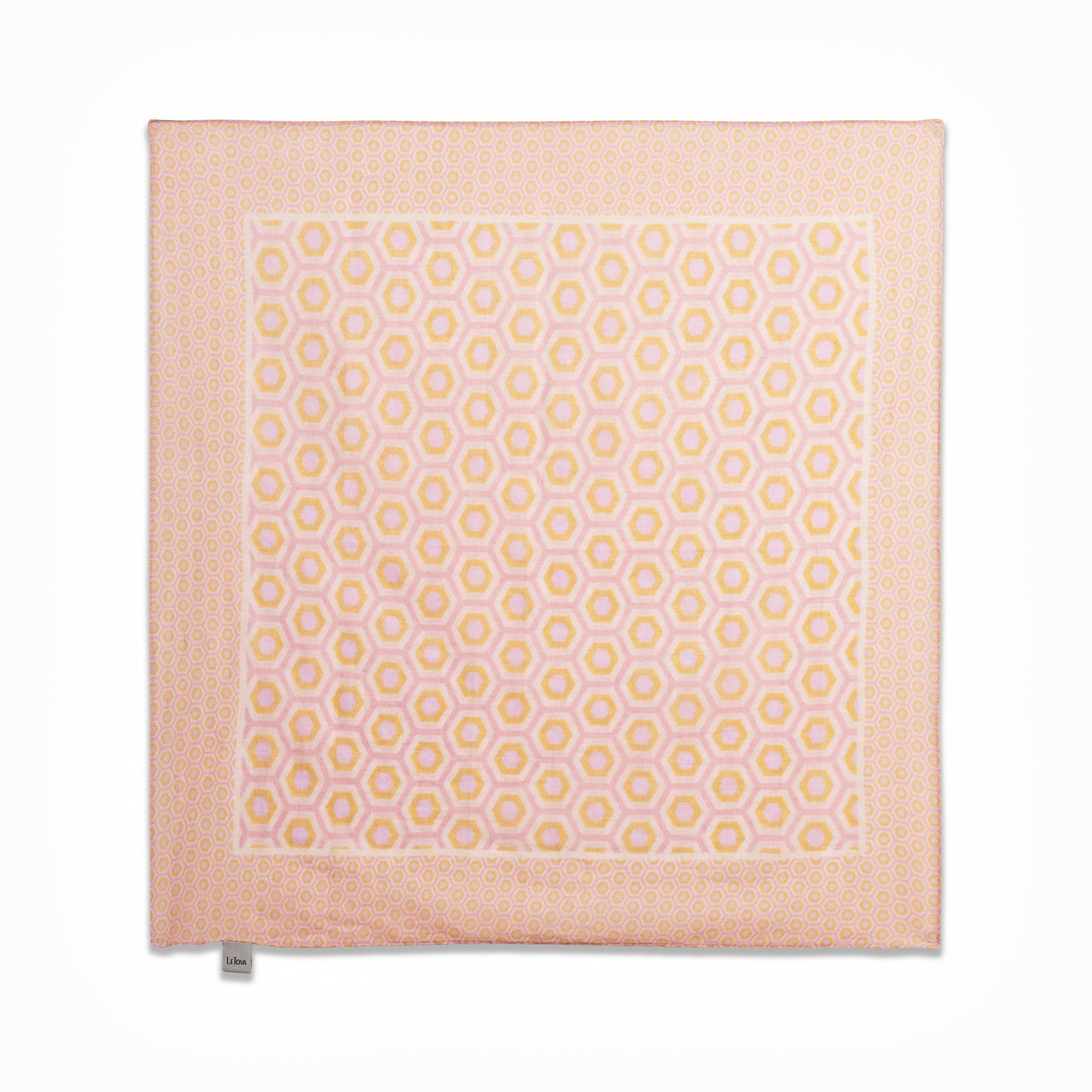Honeycomb Bandana - Pink