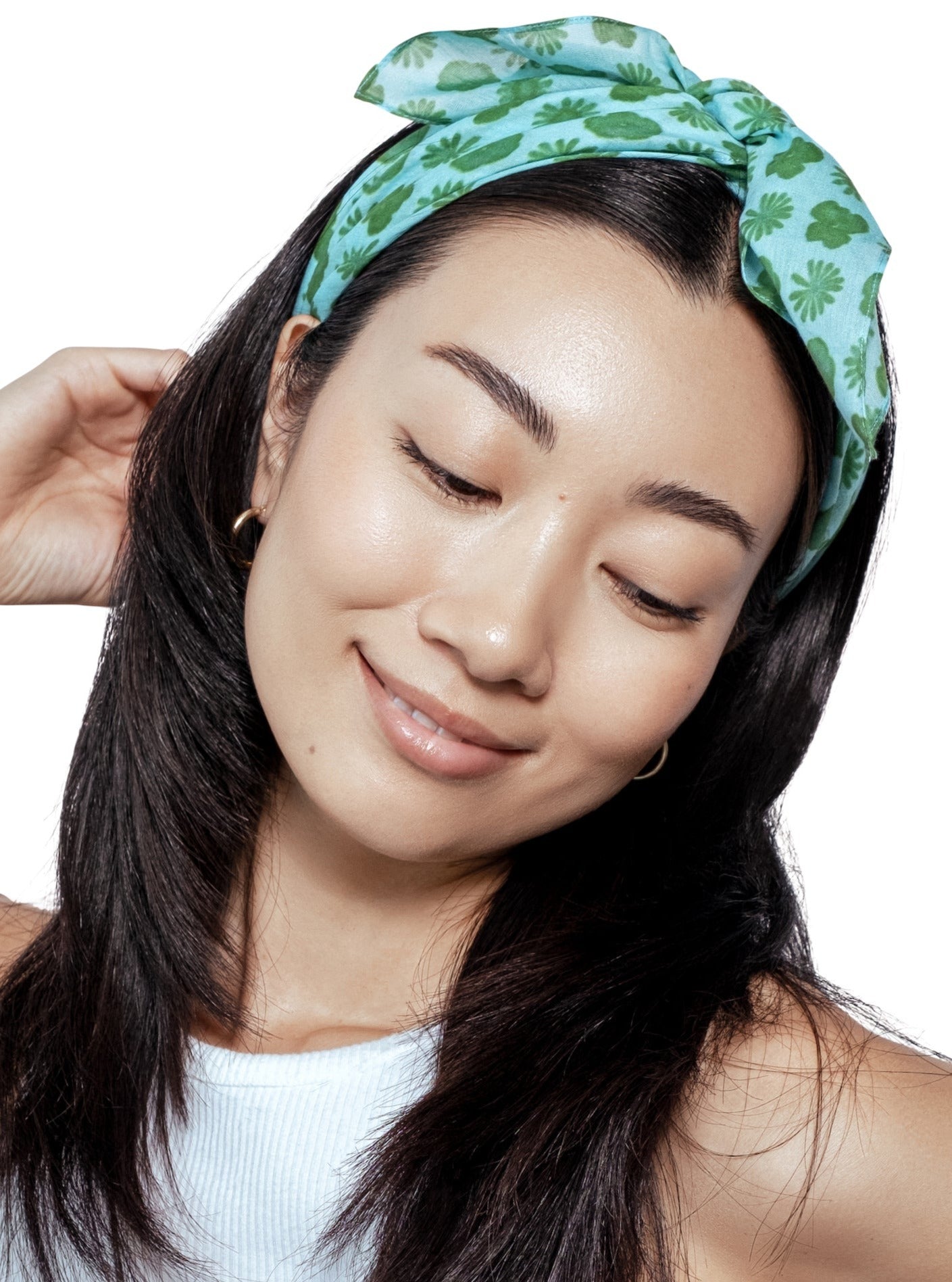 Poppy Bandana - Green (Made-To-Order)